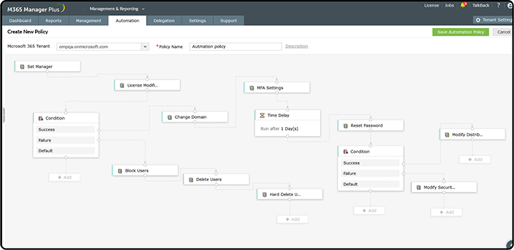 microsoft 365 automation