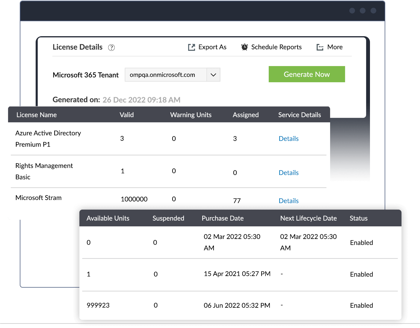 microsoft 365 reporting